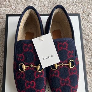 Gucci wool loafers